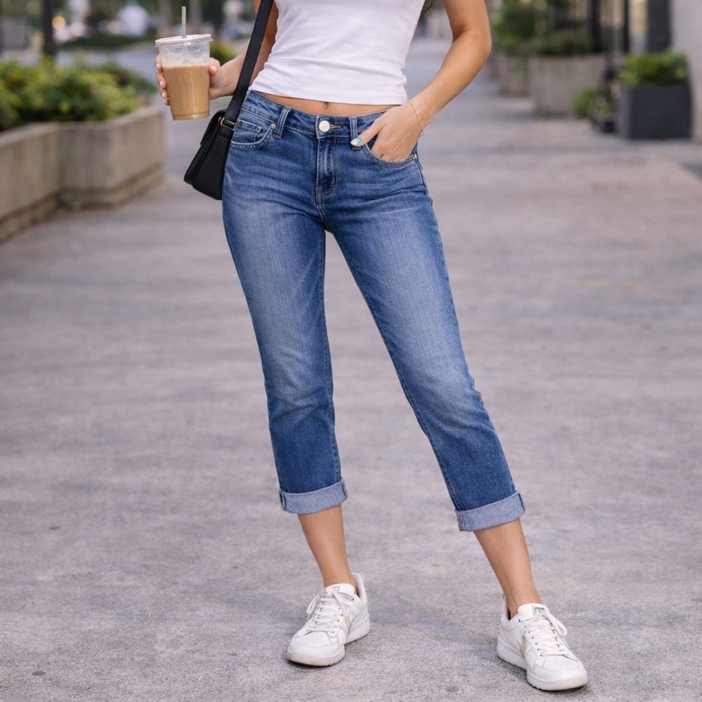Big Star “Rikki” Low-Rise Ankle Cropped Jeans | Size 31 | Y2K